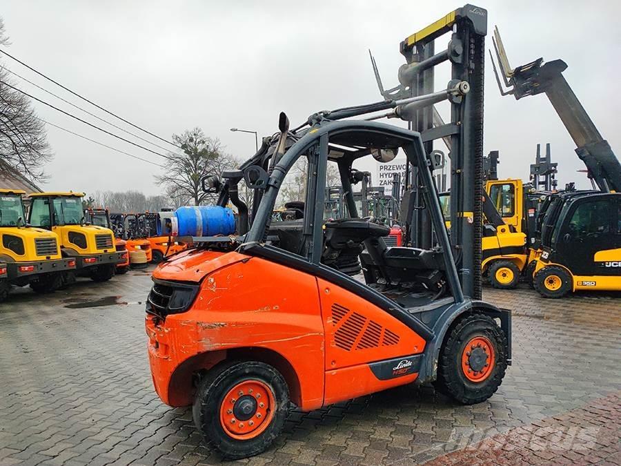 Linde H50T-02 LPG trucks