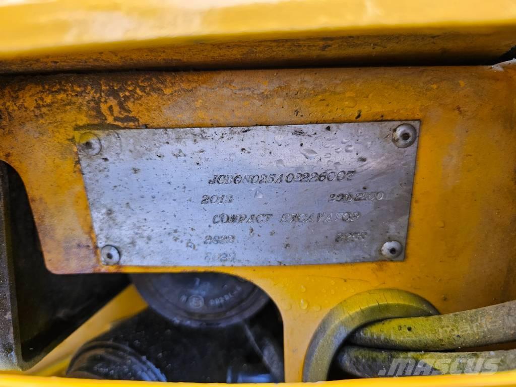 JCB 8025 ZTS Mini excavators < 7t