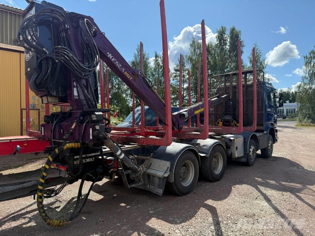 Scania R 580 Timber trucks