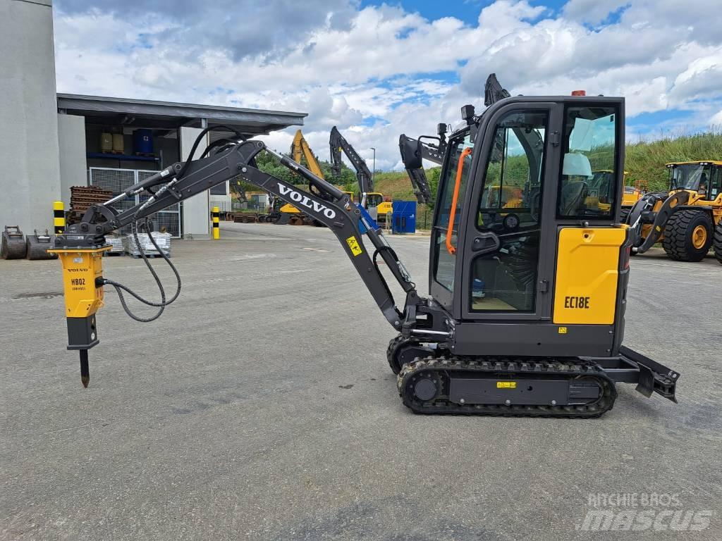 Volk EC 18 E Mini excavators < 7t