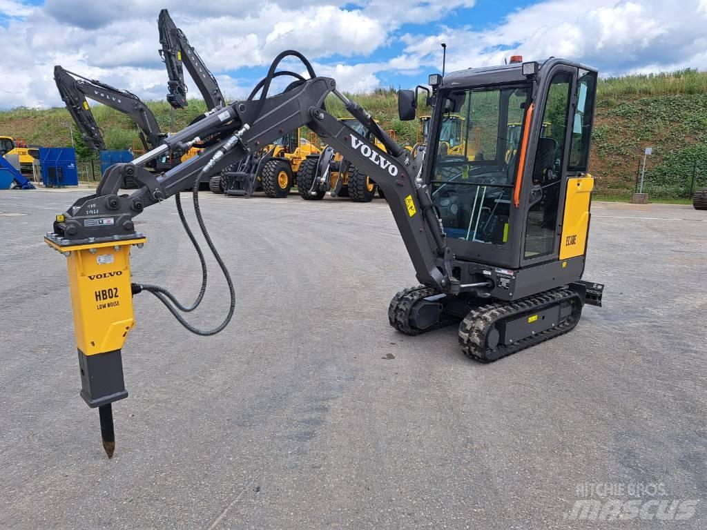Volk EC 18 E Mini excavators < 7t