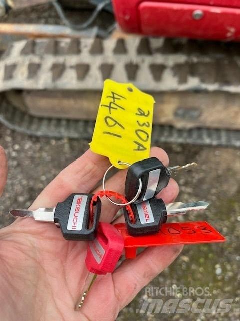 Takeuchi TB 230 Mini excavators < 7t