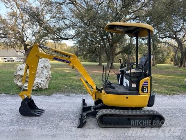 Komatsu PC18MR-2 Mini excavators < 7t