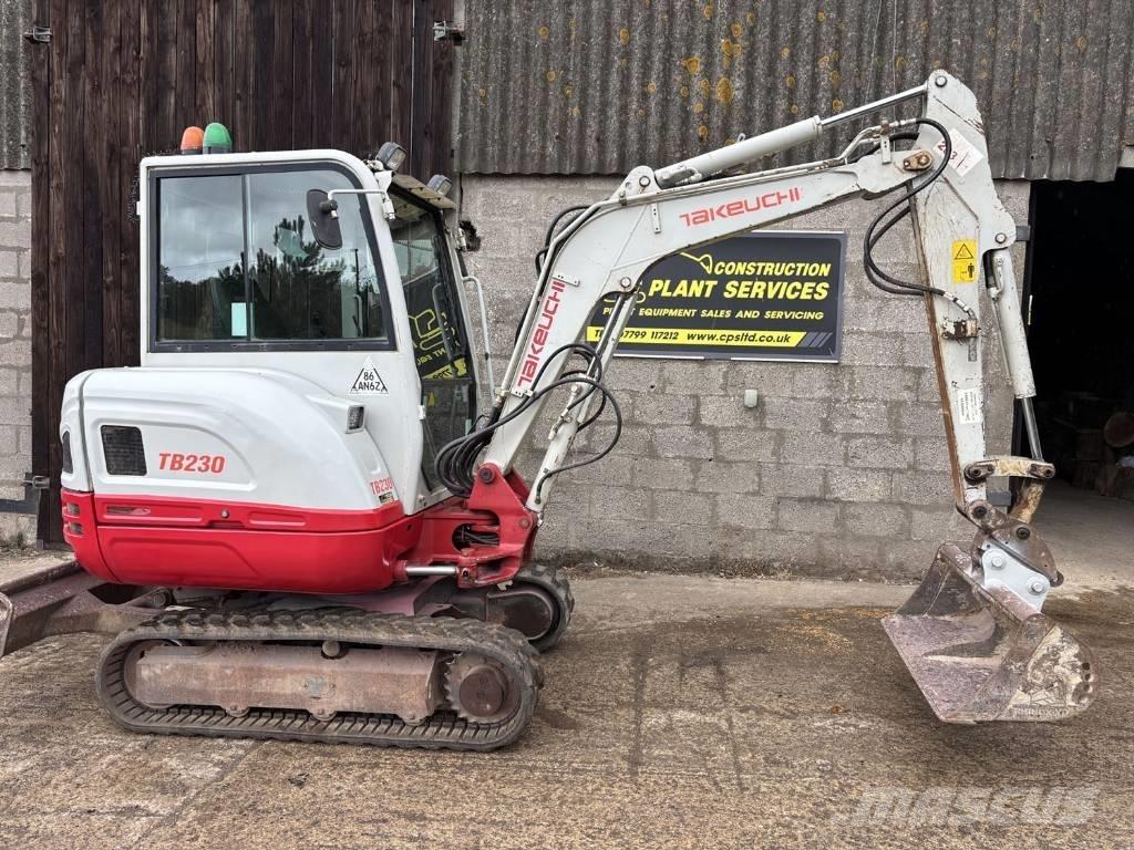 Takeuchi TB 230 Mini excavators < 7t