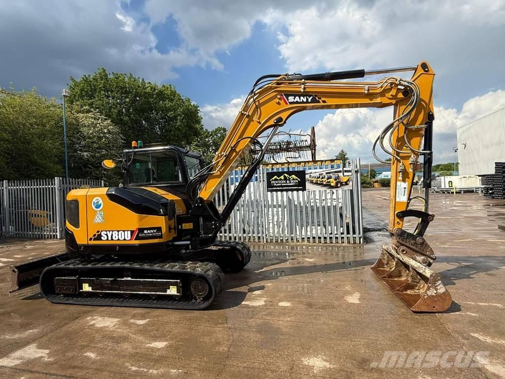 Sany SY 80 U Midi excavators  7t - 12t