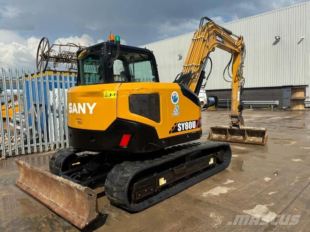 Sany SY 80 U Midi excavators  7t - 12t