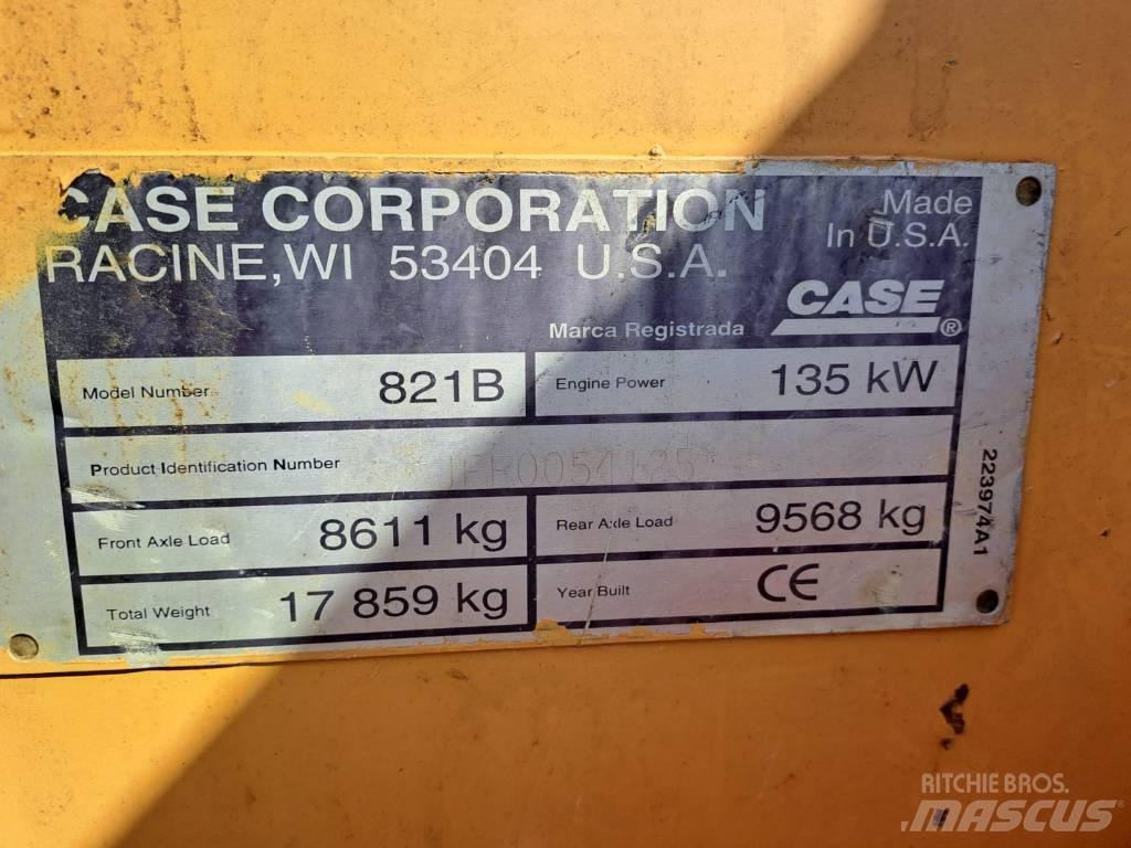 CASE 821 B Wheel loaders