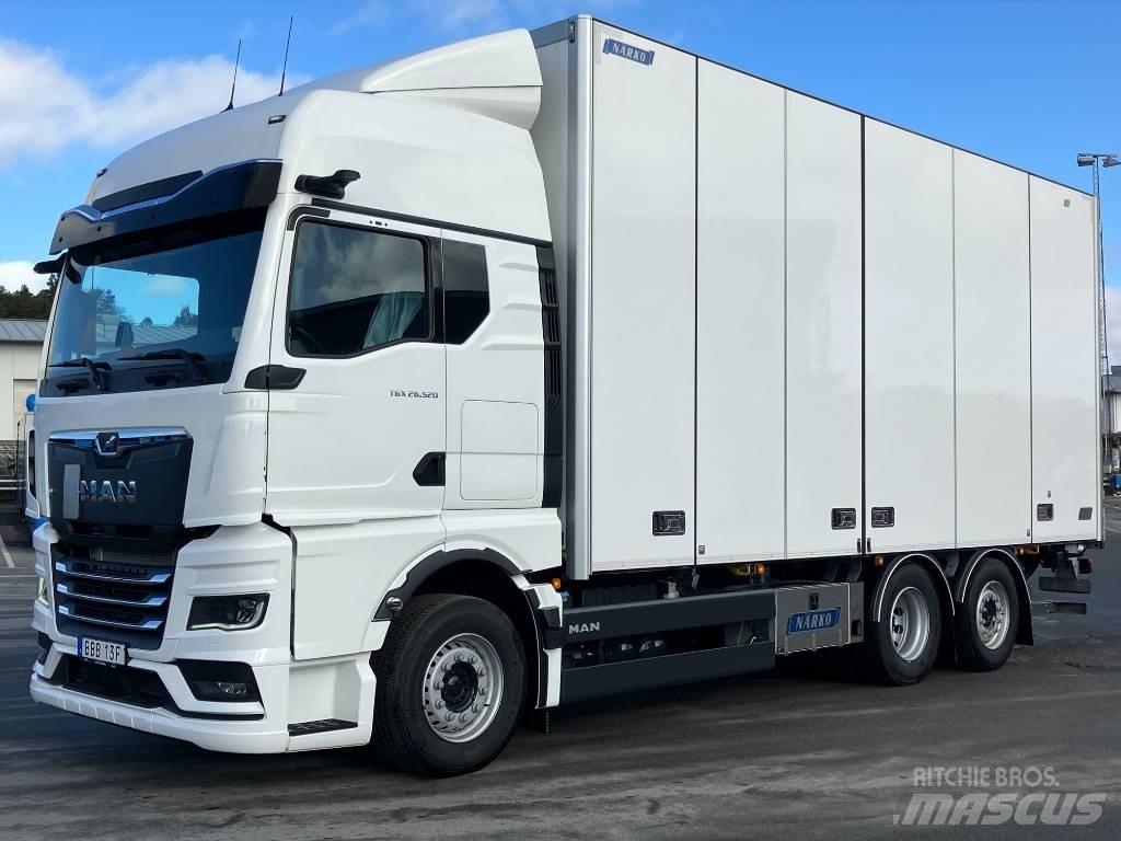 MAN TGX 26.520 Van Body Trucks
