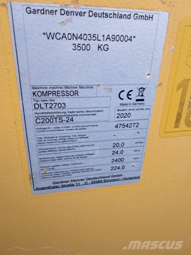 Compair C200 TS - 24 Compressors