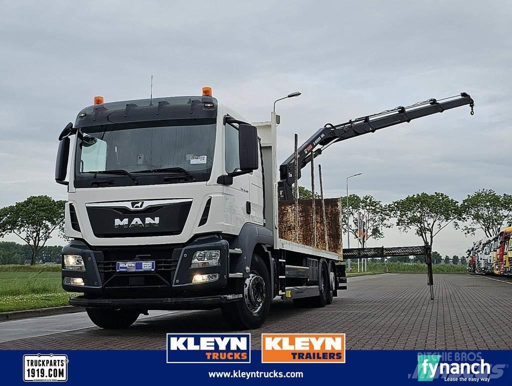 MAN 26.460 TGS Flatbed/Dropside trucks