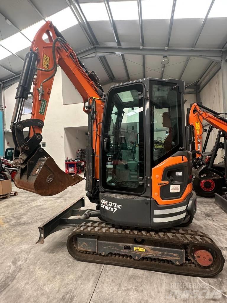 Doosan DX 27 Z Mini excavators < 7t