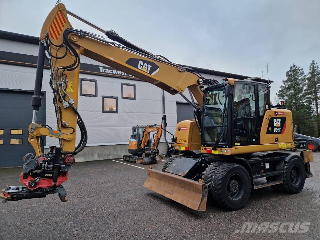 CAT M 315 F Wheeled excavators