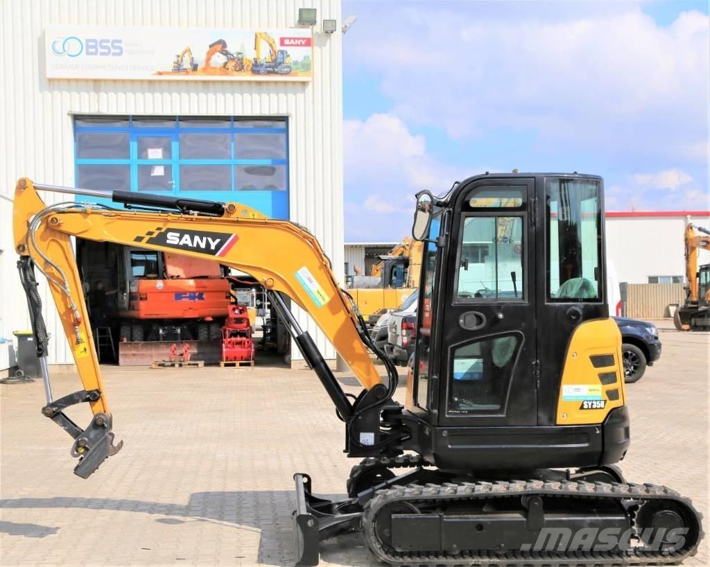 Sany SY 35 U Mini excavators < 7t
