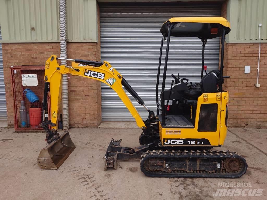 JCB 18 Z Mini excavators < 7t