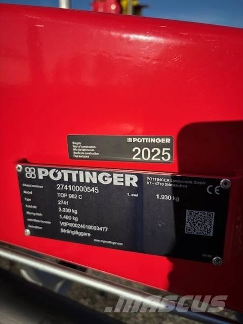 Pöttinger Top 962C Windrowers