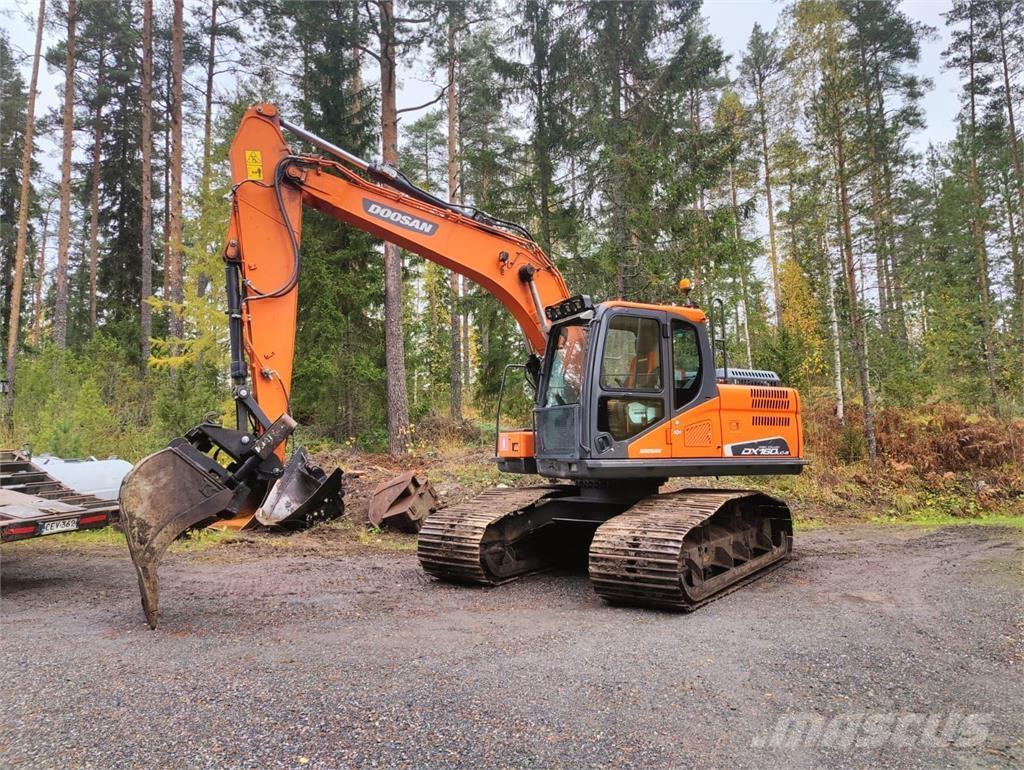 Doosan DX160 LC-5 Crawler excavators