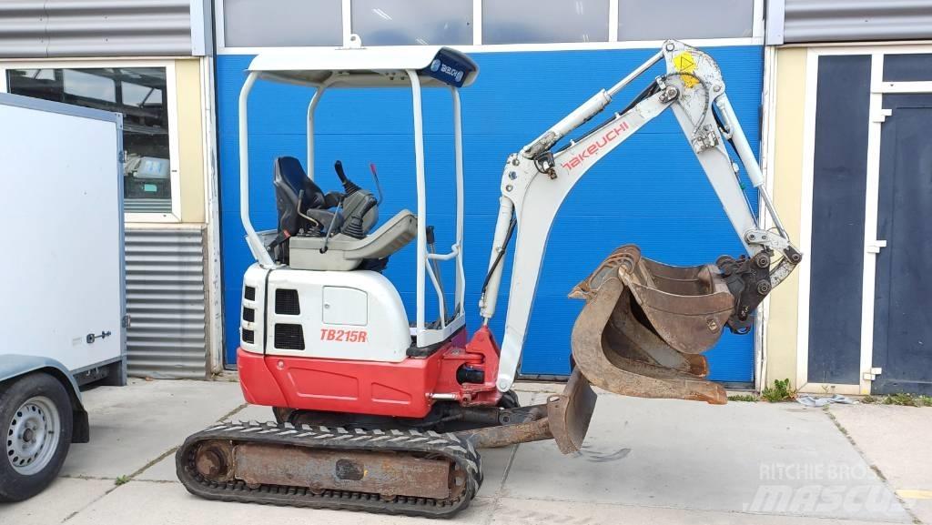 Takeuchi TB 215 R Mini excavators < 7t