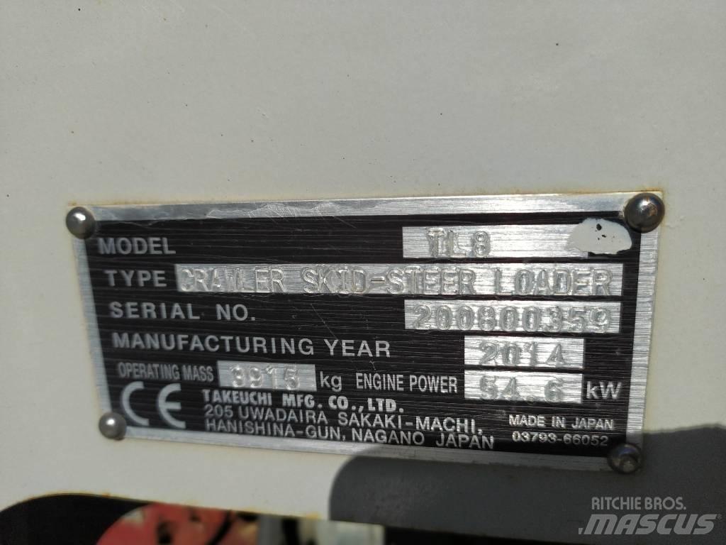 Takeuchi TL 8 Crawler FEL's