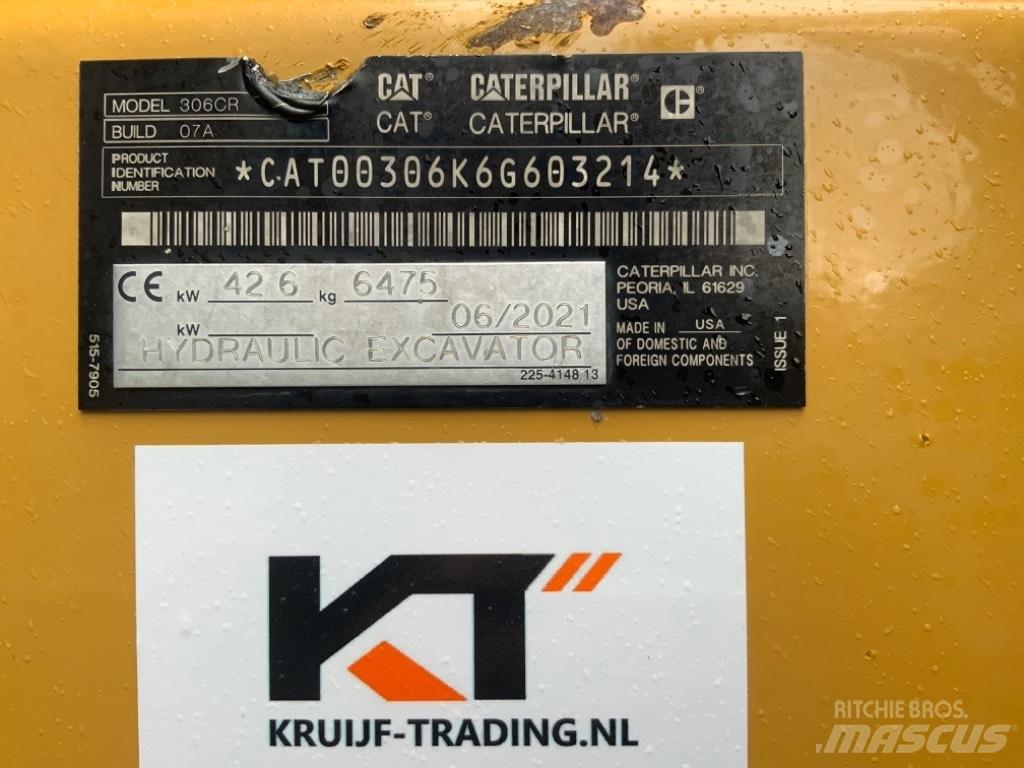 CAT erpillar 306 CR Mini excavators < 7t