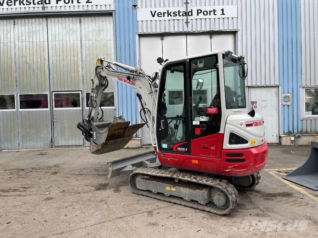 Takeuchi TB 235-2 Mini excavators < 7t