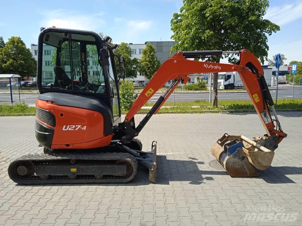 Kubota U 27-4 Mini excavators < 7t