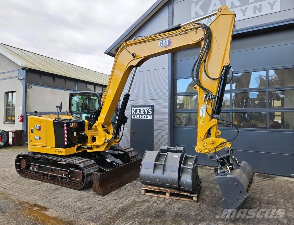 CAT 308 CR Midi excavators  7t - 12t