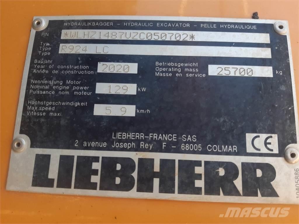 Liebherr R924 Crawler excavators