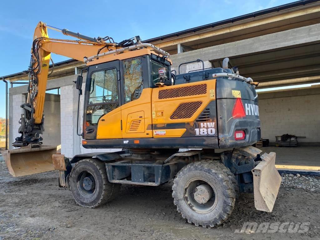 Hyundai HW 180 Wheeled excavators