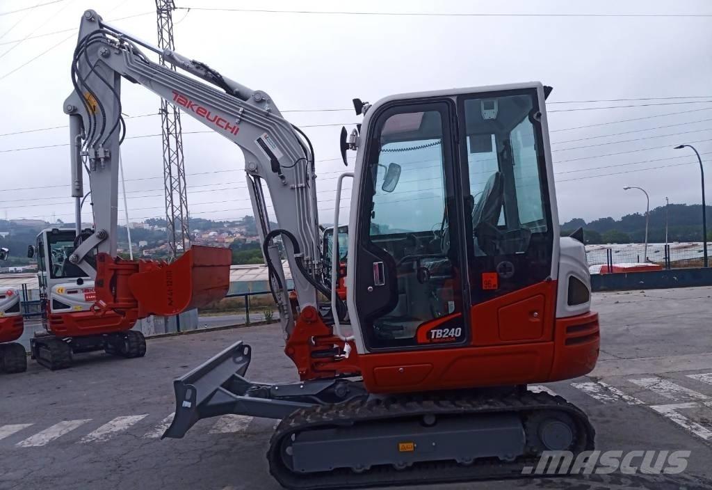 Takeuchi TB 240 Mini excavators < 7t
