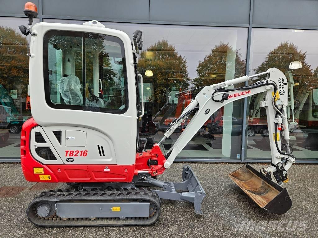 Takeuchi TB 216 Mini excavators < 7t