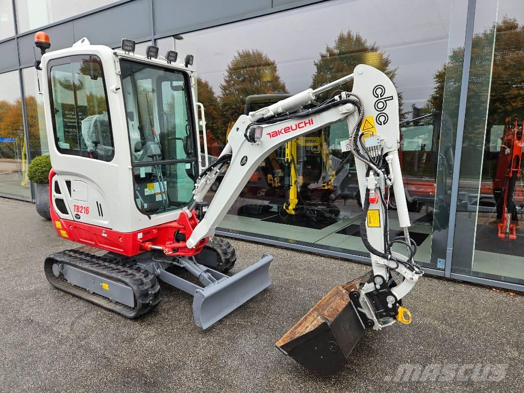 Takeuchi TB 216 Mini excavators < 7t