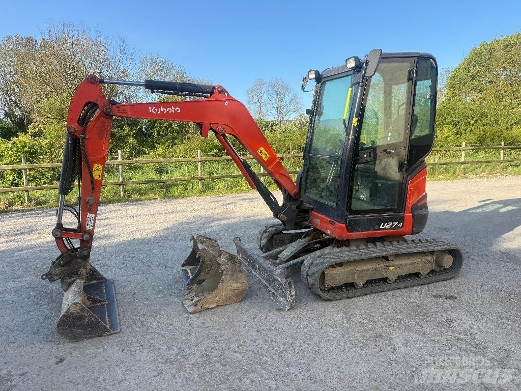 Kubota U 27-4 Mini excavators < 7t