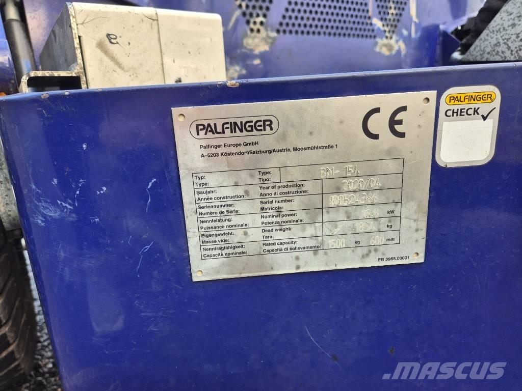 Palfinger BM 154 Truck mounted forklifts