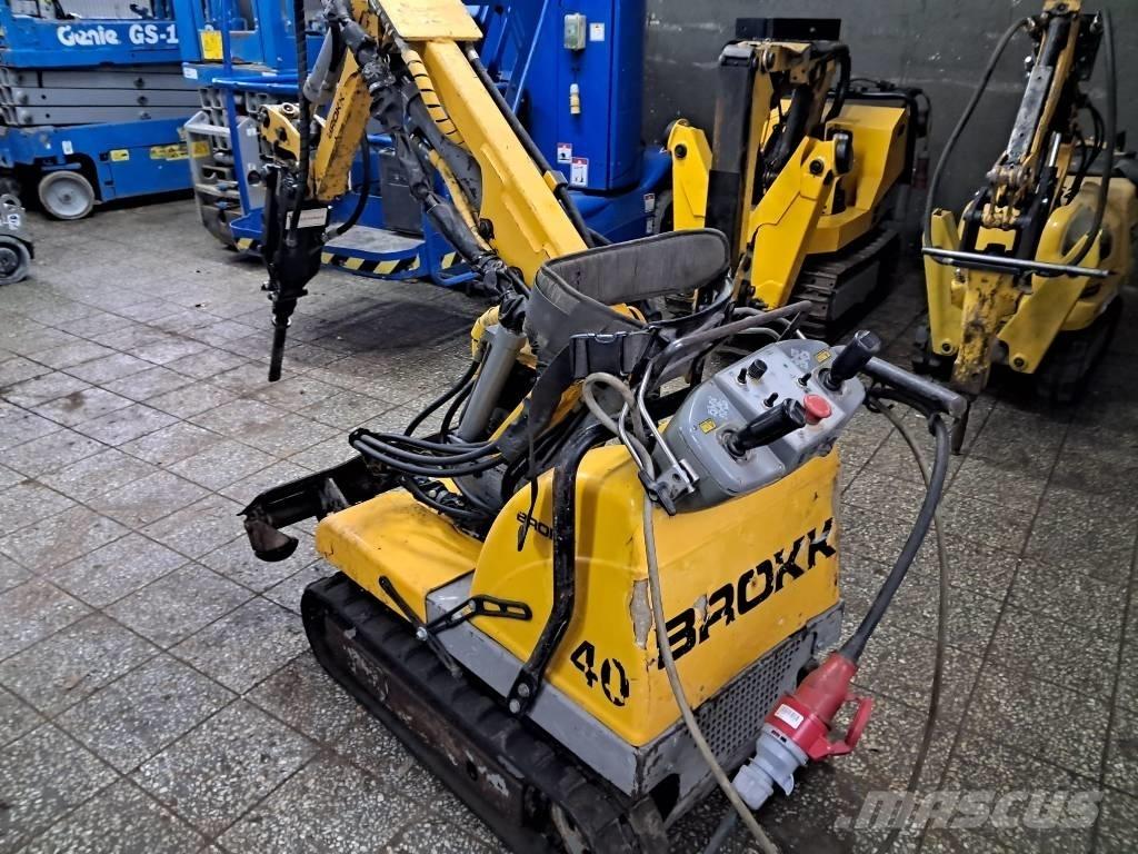 Brokk 40 Mini excavators < 7t