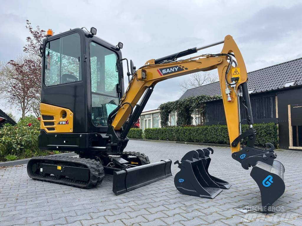 Sany SY 18 C Mini excavators < 7t