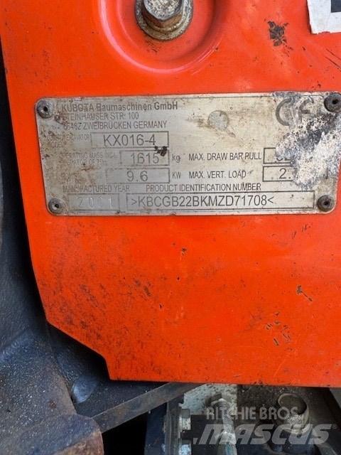 Kubota KX 016-4 Mini excavators < 7t