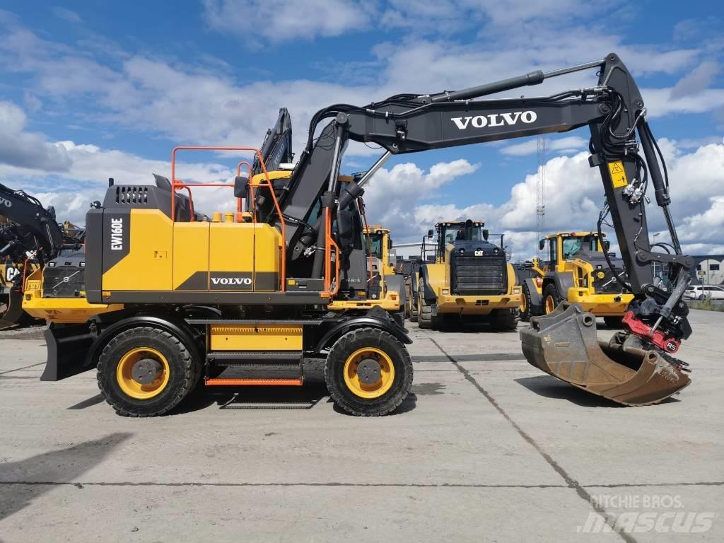 Volvo EW 160 E Wheeled excavators