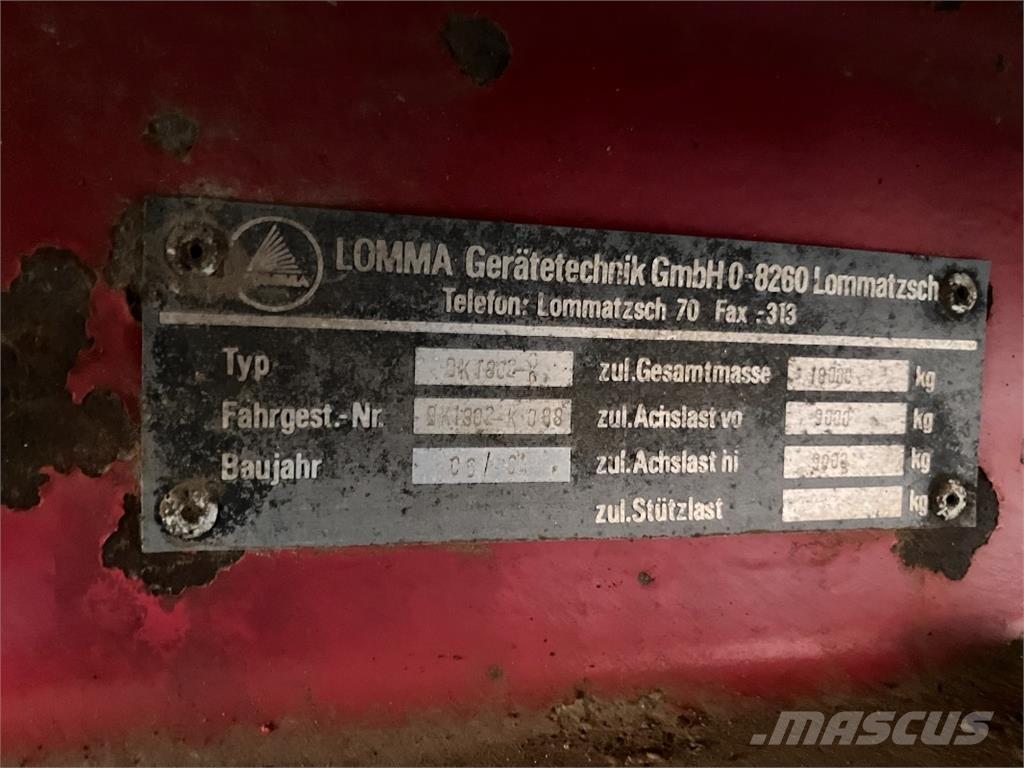 Lomma DK 1802-K Other farming trailers
