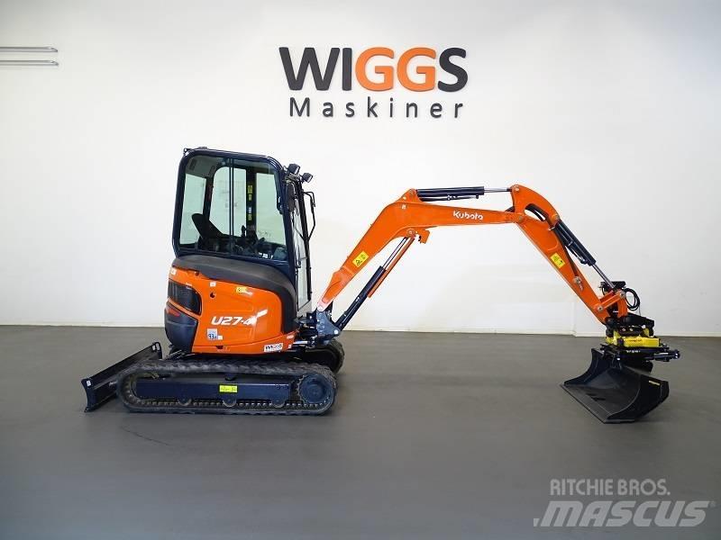 Kubota U 27-4 Mini excavators < 7t
