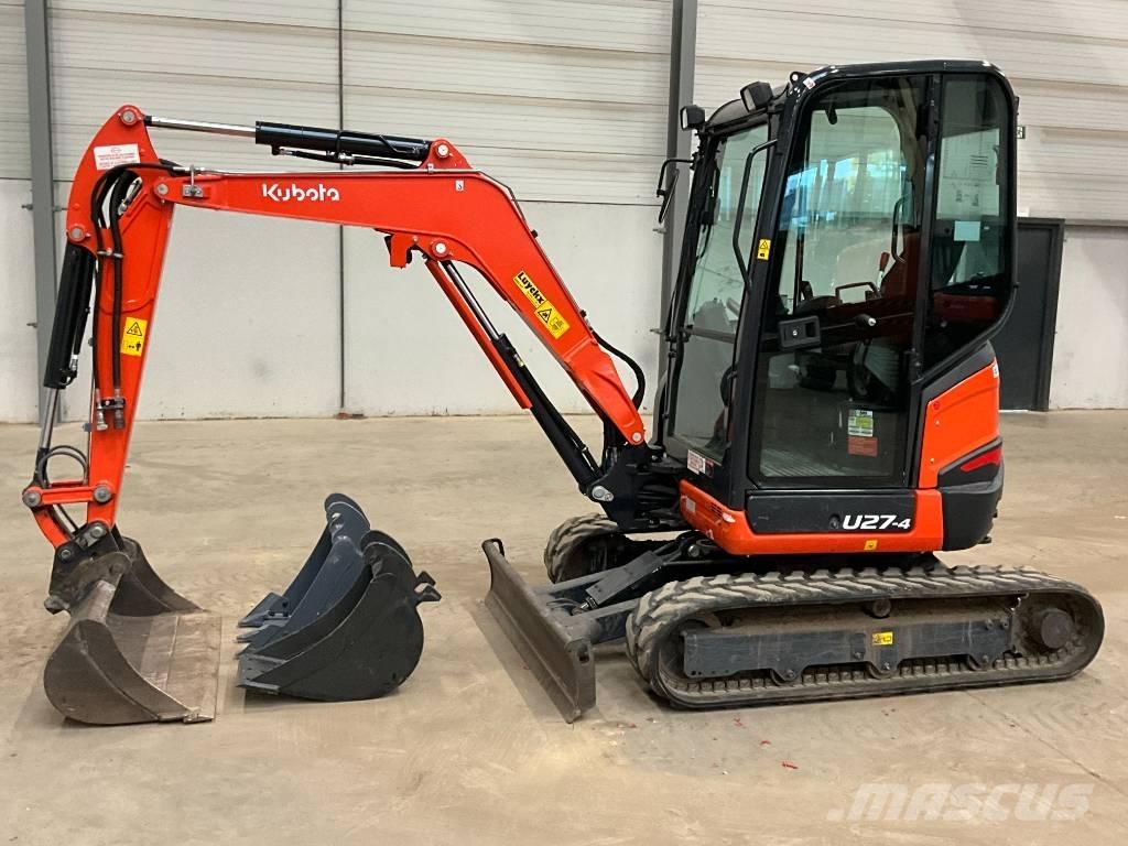 Kubota U 27-4 HI Mini excavators < 7t
