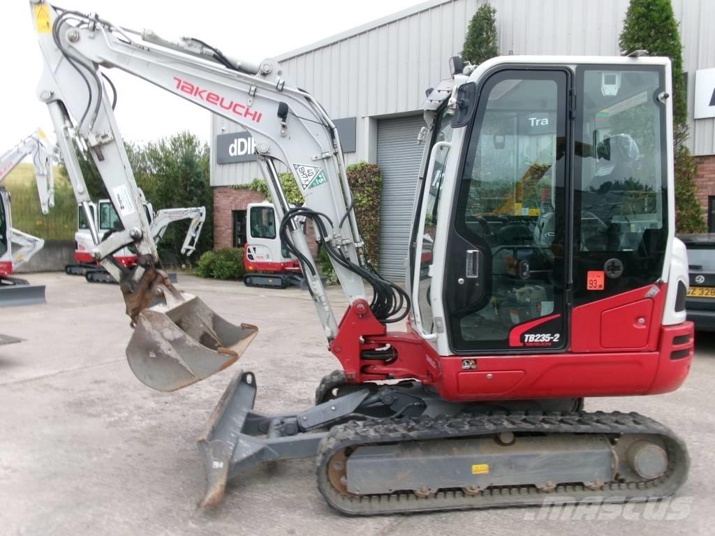 Takeuchi TB235-2 Mini excavators < 7t