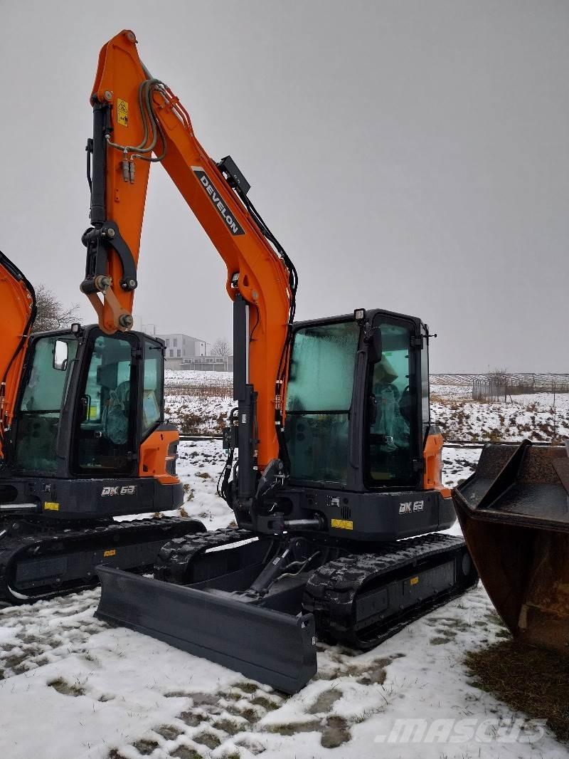 Develon DX63-7 Mini excavators < 7t