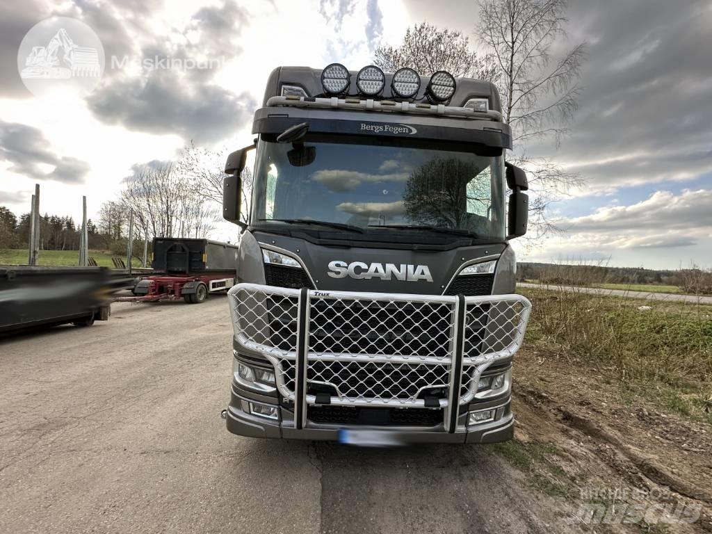 Scania R 730 Timber trucks
