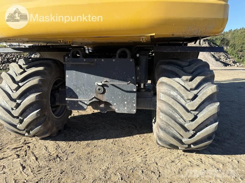 Komatsu PW 160 Wheeled excavators