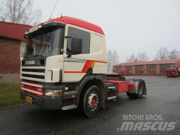 Scania P124 4X2 3700 Truck Tractor Units
