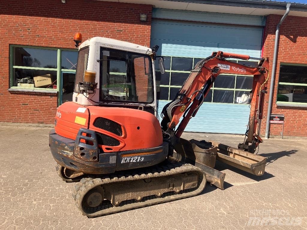 Kubota KX121-3 Mini excavators < 7t