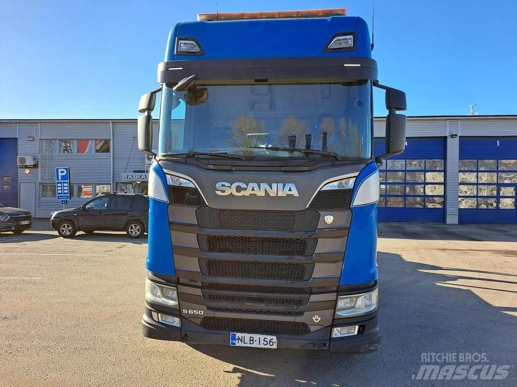 Scania S-serie Timber trucks