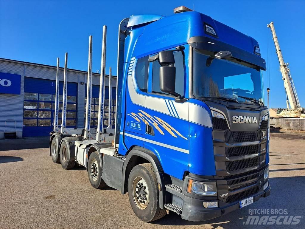 Scania S-serie Timber trucks