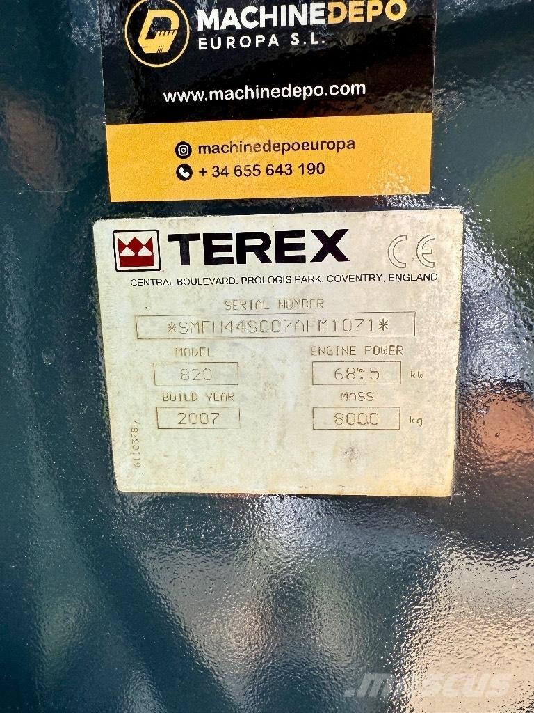 Terex 820 TLB's