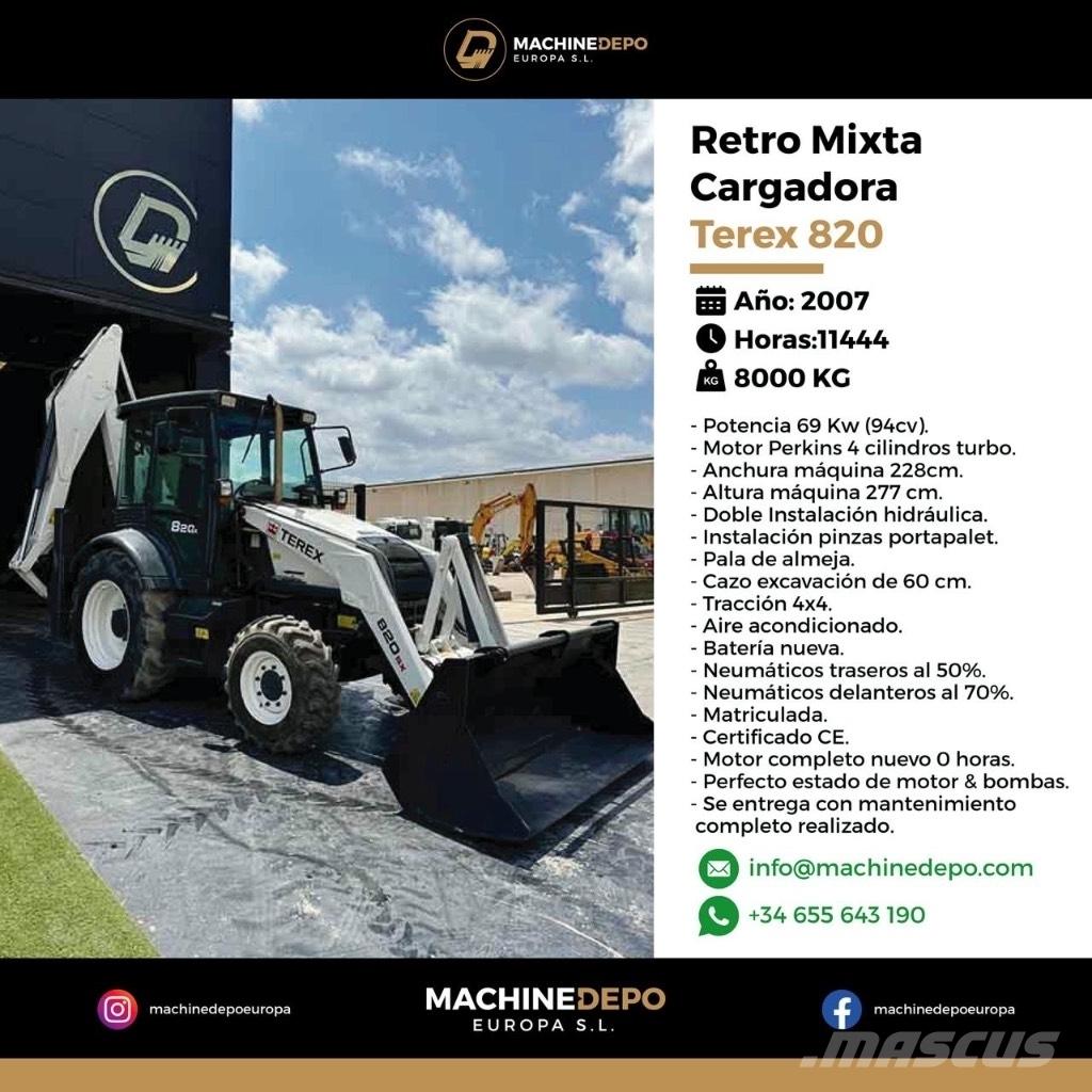 Terex 820 TLB's